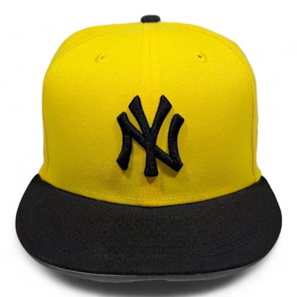 New Era New York Yankees 59FIFTY Hat Cap 1999 World Series Side Patch 7 5/8 _A1 - Picture 3 of 11